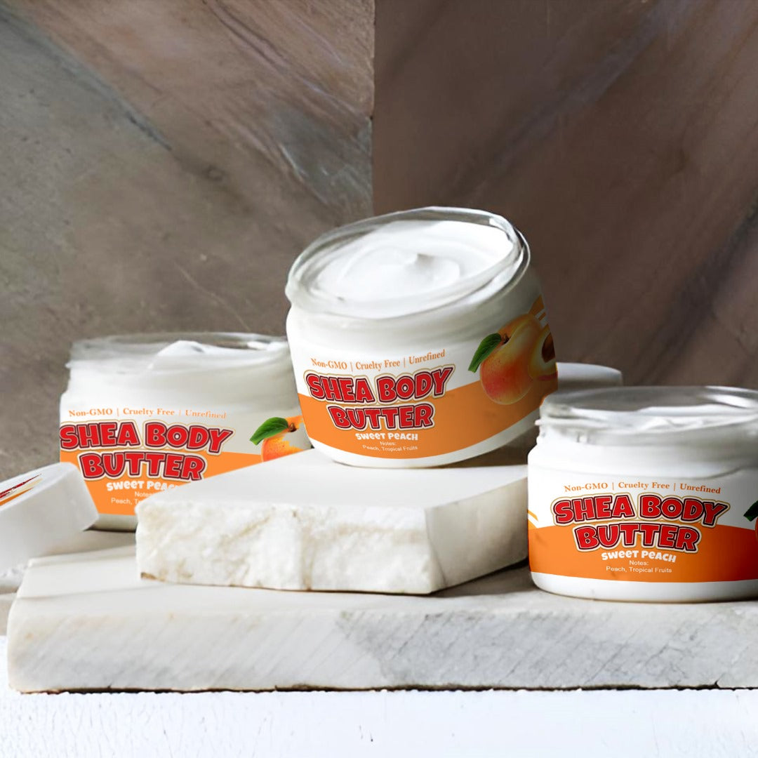Shea Body Butter with Sweet Peach