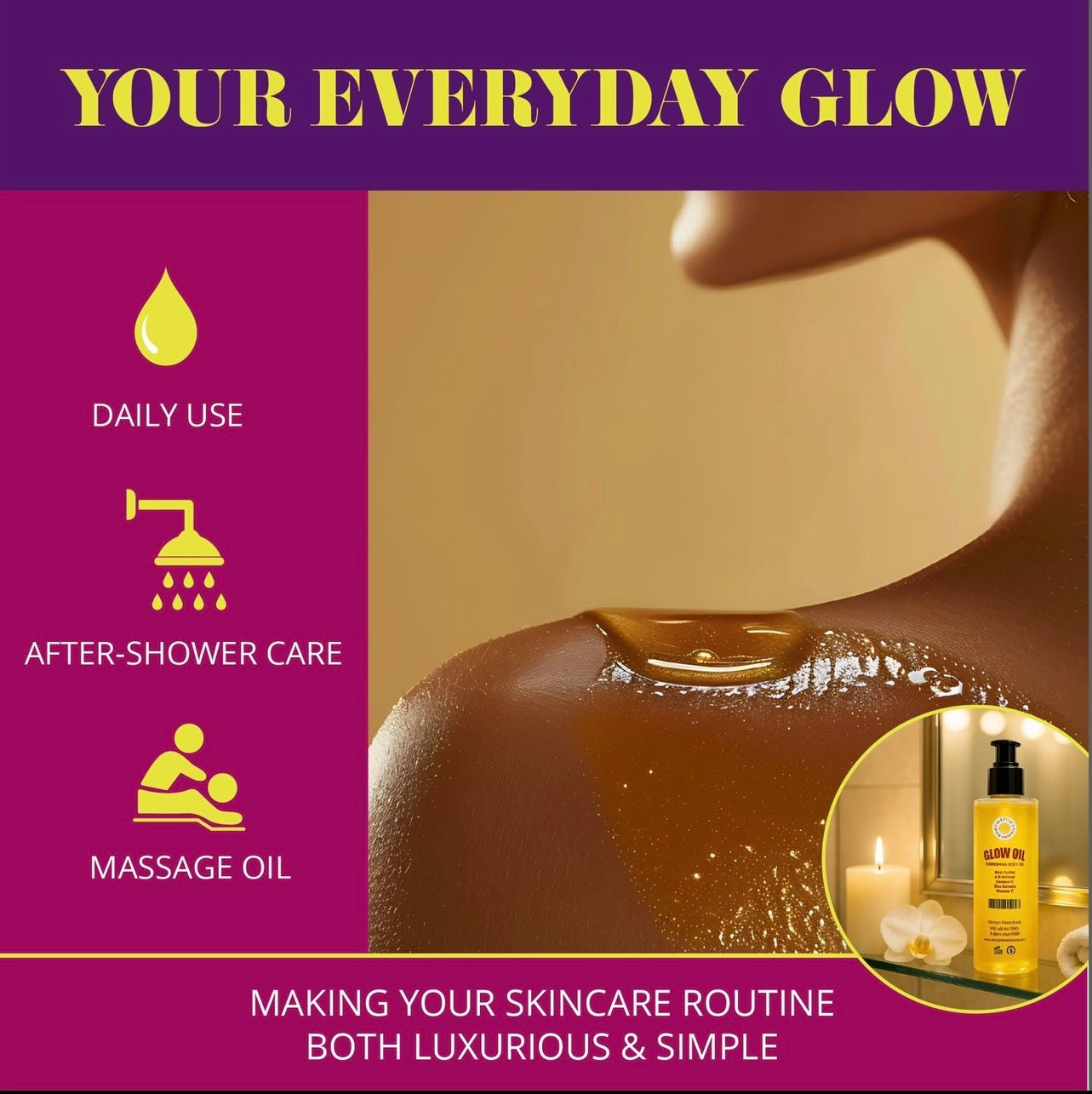 Anytime Glow Oil with Squalane