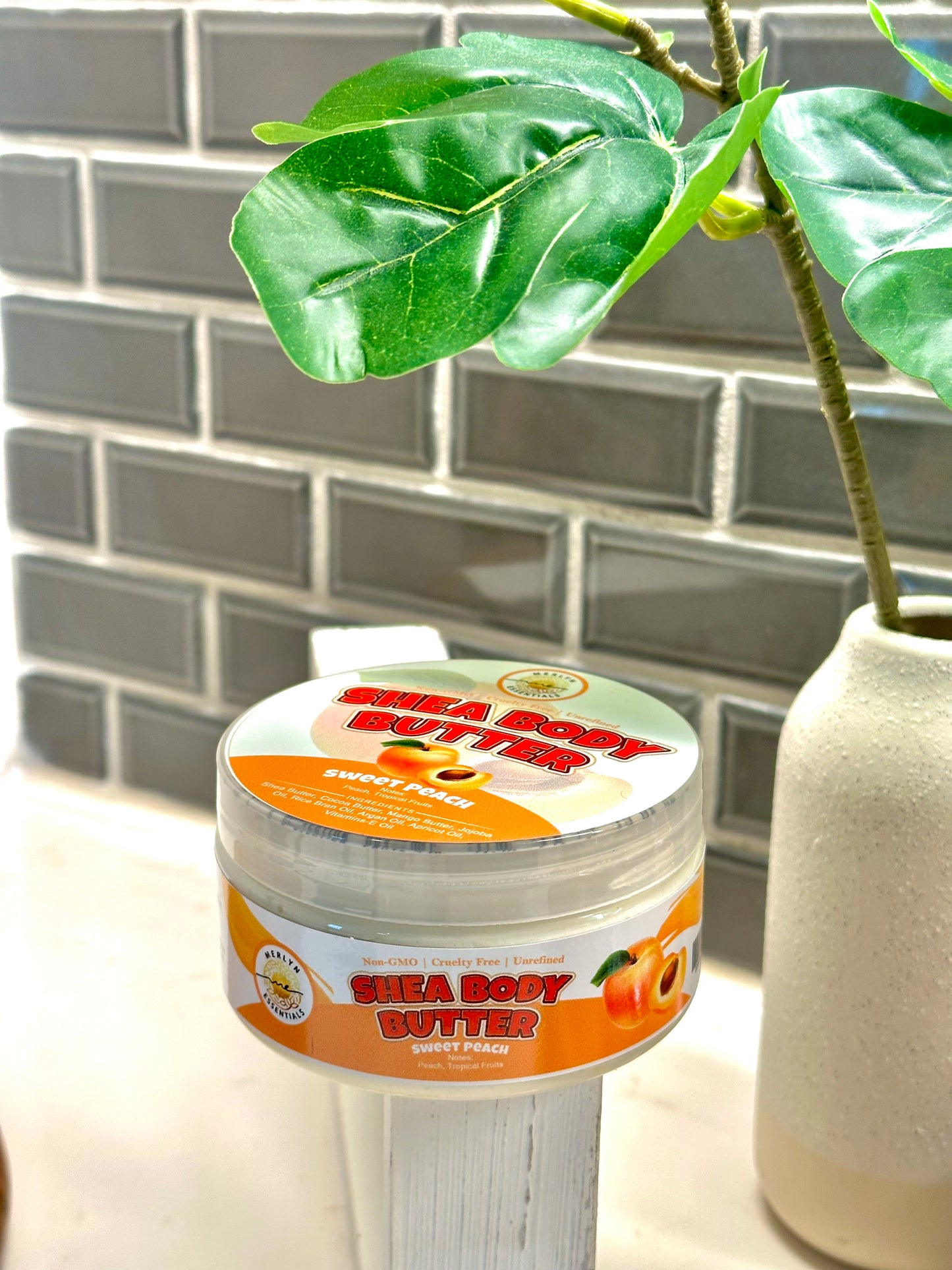 Shea Body Butter with Sweet Peach