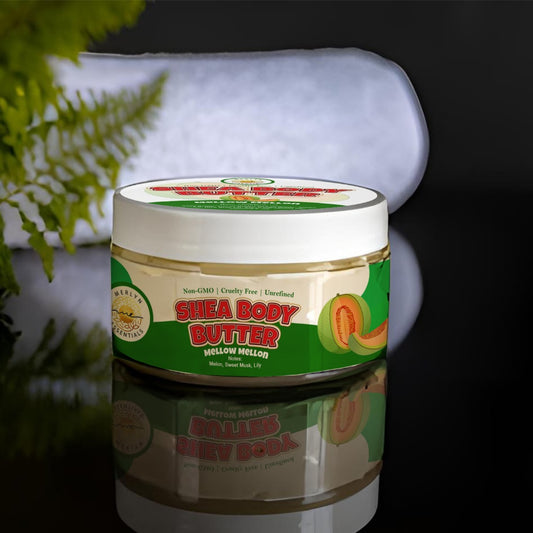 Shea Body Butter, Mellow Melon Scent