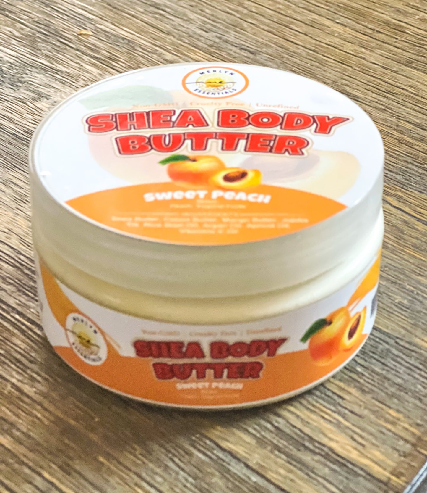 Shea Body Butter with Sweet Peach